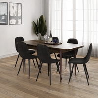 פינת אוכל מלבנית נפתחת פורמייקה כולל 4 כסאות דגם ליון