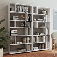 כוורת כוננית מדפים רוחב 90 דגם לופט LOFT לבן