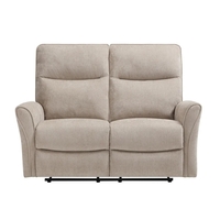 מערכת ישיבה 3+2 מבד עם 4 הדומים נשלפים דגם אנה בז'