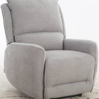 כורסת טלוויזיה חשמלית דגם גנובה Genova-1 אפור בהיר