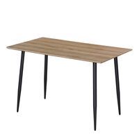 פינת אוכל קומפקטי שולחן ו4 כסאות מרופדים דגם לואיס LEWIS כסא אפור