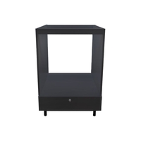 ארון שירות לתנור בילט אין דגם קיסר שחור