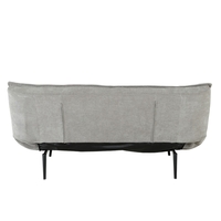 ספת אירוח מעוצבת נפתחת למיטה וחצי דגם הופמן HOFFMAN אפור בהיר