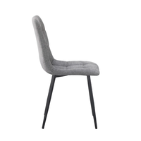 פינת אוכל נפתחת כולל ו-4 כסאות מרופדים דגם רומי אפור-שירה