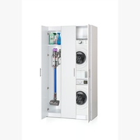 ארון שירות 3 דלתות למכונת כביסה ולמייבש דגם אופיר 413 מבית יראון YIRON - תוצרת ישראל