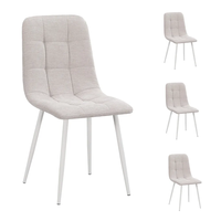 פינת אוכל נפתחת כולל ו-4 כסאות מרופדים דגם אביב-עידן