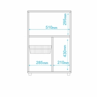 ארונית שירות למטבח ומיקרוגל דגם סקנדי SCANDY
