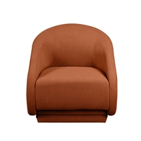 כורסא מעוצבת נפתחת למיטת יחיד דגם פוסטיגה POSTIGA כתום