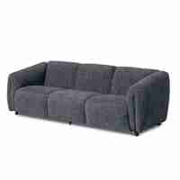 ספה תלת מושבית רחבה דגם סטינגר STINGER אפור