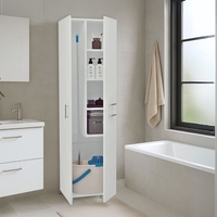 ארון שרות עם מקום אחסון למגב/מטאטא ודלי דגם אביעד AVIAD