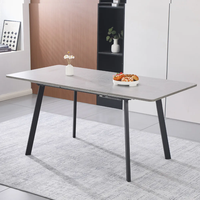 פינת אוכל נפתחת כולל ו-4 כסאות מרופדים דגם רומי אפור-שירה