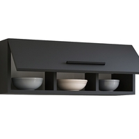 ארונית קלאפה 95/30 לתלייה לאורך או לרוחב דגם רונית RONIT אפור פחם