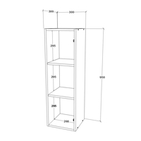 ארונית קלאפה 95/30 לתלייה לאורך או לרוחב דגם רונית RONIT אלון