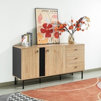 קומודה אחסון ברוחב 160 עם דלתות ומגירות דגם טורן TORREN