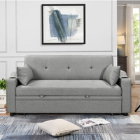 ספה דו-מושבית נפתחת למיטה זוגית דגם פצ’רטי PACERTI אפור