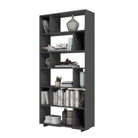 כוורת כוננית מדפים רוחב 90 דגם לופט LOFT שחור