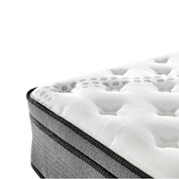 מזרן קפיצים מבודדים למיטה זוגית עם שכבת ויסקו ג'ל AMBASSADOR דגם פרו-ויסקו