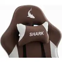 כיסא גיימינג לנוער דגם שארק Shark חום