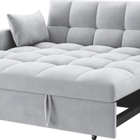 ספה נפתחת זוגית סיינה Sienna אפור בהיר