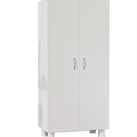 ארון שירות 2 דלתות 3 מדפים דגם ליאת 6103 לבן