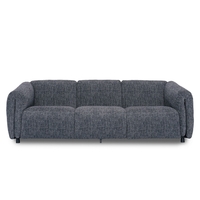 ספה תלת מושבית רחבה דגם סטינגר STINGER אפור