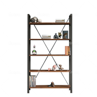 ספריה קלאסית ברוחב 70 דגם דניז DENIZ חום WALNUT