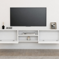 מזנון צף תלוי ברוחב 180 דגם איתי ITAY לבן