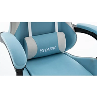 כיסא גיימינג לנוער דגם שארק Shark תכלת