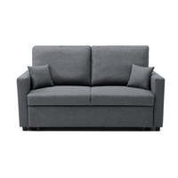 ספה דו מושבית נפתחת למיטה זוגית דגם אריטה ARITA אפור