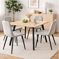 שולחן אוכל מרובע 80×80 דגם יונתן אלון