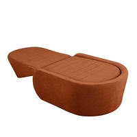 כורסא מעוצבת נפתחת למיטת יחיד דגם פוסטיגה POSTIGA כתום