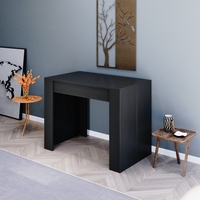 קונסולה נפתחת לפינת אוכל 3 מטר דגם לורד שחור