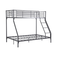 מיטת קומותיים זוגית ממתכת דגם הלסטון HALSTON