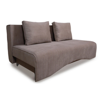 ספה נפתחת למיטה זוגית עם ארגז מצעים דגם מילאנו חום מוקה | תוצרת ישראל