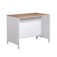 אי למטבח משולב שולחן בר דגם עדן Eden לבן משולב עץ | מבית WOODY