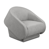 כורסא מעוצבת נפתחת למיטת יחיד דגם פוסטיגה POSTIGA אפור