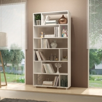 כוורת כוננית מדפים רוחב 90 דגם לופט LOFT לבן