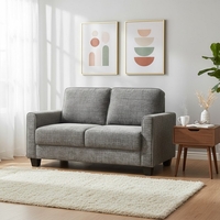 סלון 3+2 מערכת ישיבה כוללת זוג ספות דגם רינו RINO אפור כהה