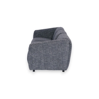 ספה תלת מושבית רחבה דגם סטינגר STINGER אפור