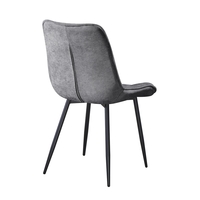 סט 4 כסאות לפינת אוכל מרופדים דגם ג’ספר JASPER אפור