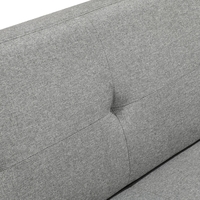 ספה דו-מושבית נפתחת למיטה זוגית דגם פצ’רטי PACERTI אפור