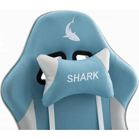 כיסא גיימינג לנוער דגם שארק Shark תכלת