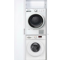 ארון שירות 3 דלתות למכונת כביסה ולמייבש דגם אופיר 413 מבית יראון YIRON - תוצרת ישראל