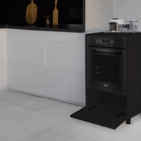 ארון שירות לתנור בילט אין דגם קיסר שחור