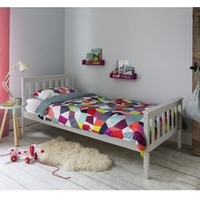 מיטת יחיד לילדים ונוער מעץ מלא 90×190 דגם פרוספר PROSPER