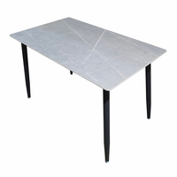 פינת אוכל מקרמיקה אפורה 120/70 ס