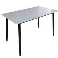 פינת אוכל מקרמיקה אפורה 120/70 ס