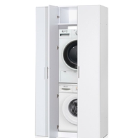 ארון שירות 3 דלתות למכונת כביסה ולמייבש דגם אופיר 413 מבית יראון YIRON - תוצרת ישראל