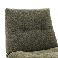 כורסת טלוויזיה מסתובבת עם מנגנון נדנוד והדום נשלף דגם ליאור ירוק