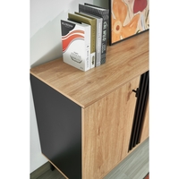 קומודה אחסון ברוחב 160 עם דלתות ומגירות דגם טורן TORREN